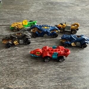 Hot Wheels Creature Fantasy Car Lot 6 Shark Scorpion Crocodile Diecast Toys